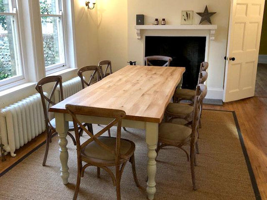 Choosing a rug for your dining table | Farmhouse Table Company