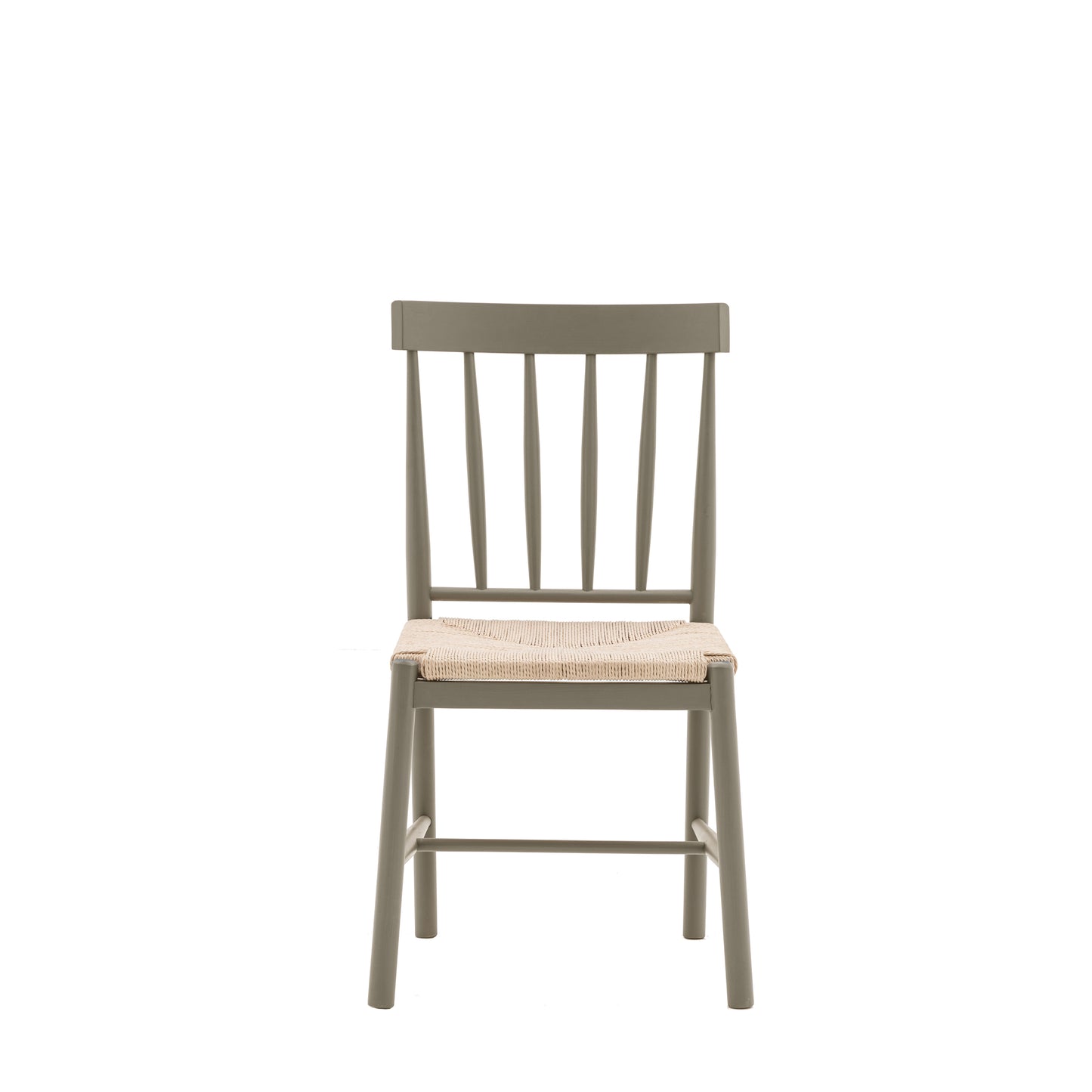 A Buckland Dining Chair 2pk in Prairie from Kikiathome.co.uk with a wooden seat against a white background, perfect for interior decor and home furniture.