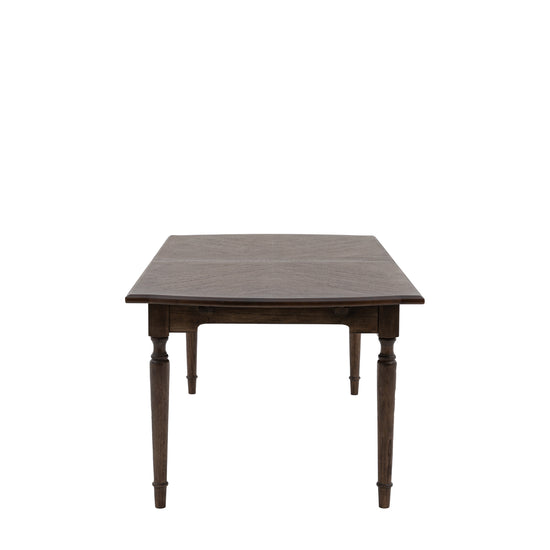 A Manaton Extending Home Furniture with wooden top and two legs for interior decor.