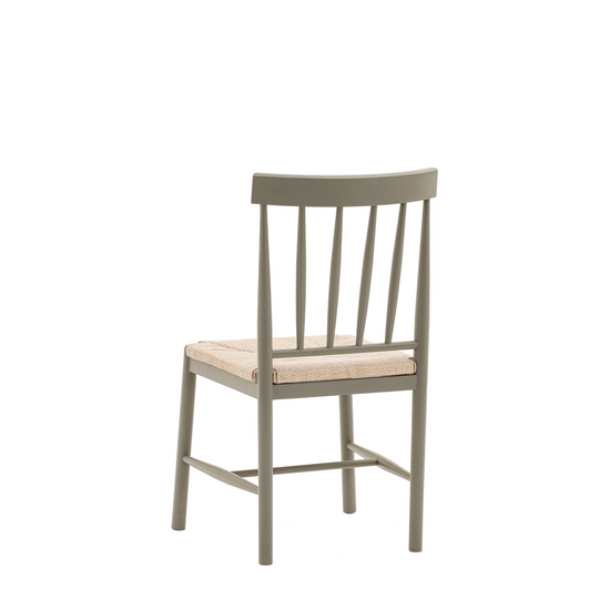 A Buckland Dining Chair 2pk in Prairie with wooden seat for home furniture.