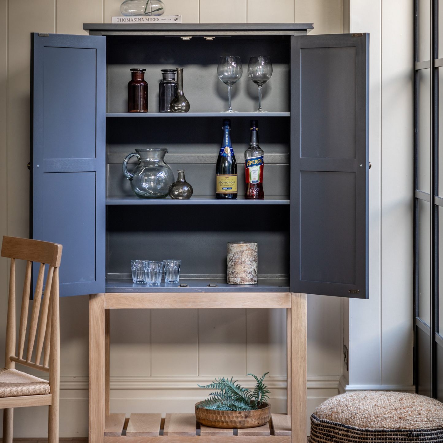 A Kikiathome.co.uk Buckland 2 Door Storage Cupboard in Meteor is a stylish addition to your home furniture and interior decor.