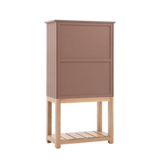 A Buckland 2 Door Storage Cupboard in Clay by Kikiathome.co.uk, perfect for interior decor and home furniture.