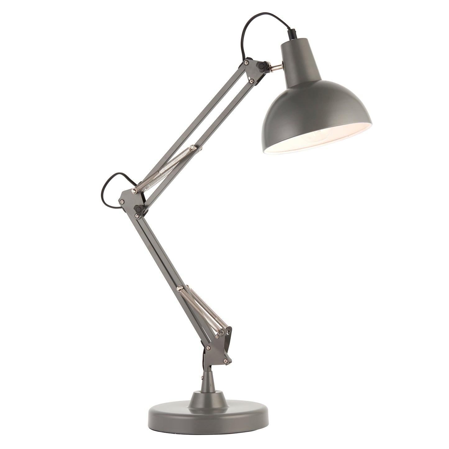 A Marshall 1 Table Light Slate Grey & White desk lamp from Kikiathome.co.uk.