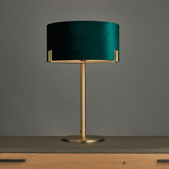 A Hayfield Table Lamp Antique Brass from Kikiathome.co.uk, perfect for interior decor.