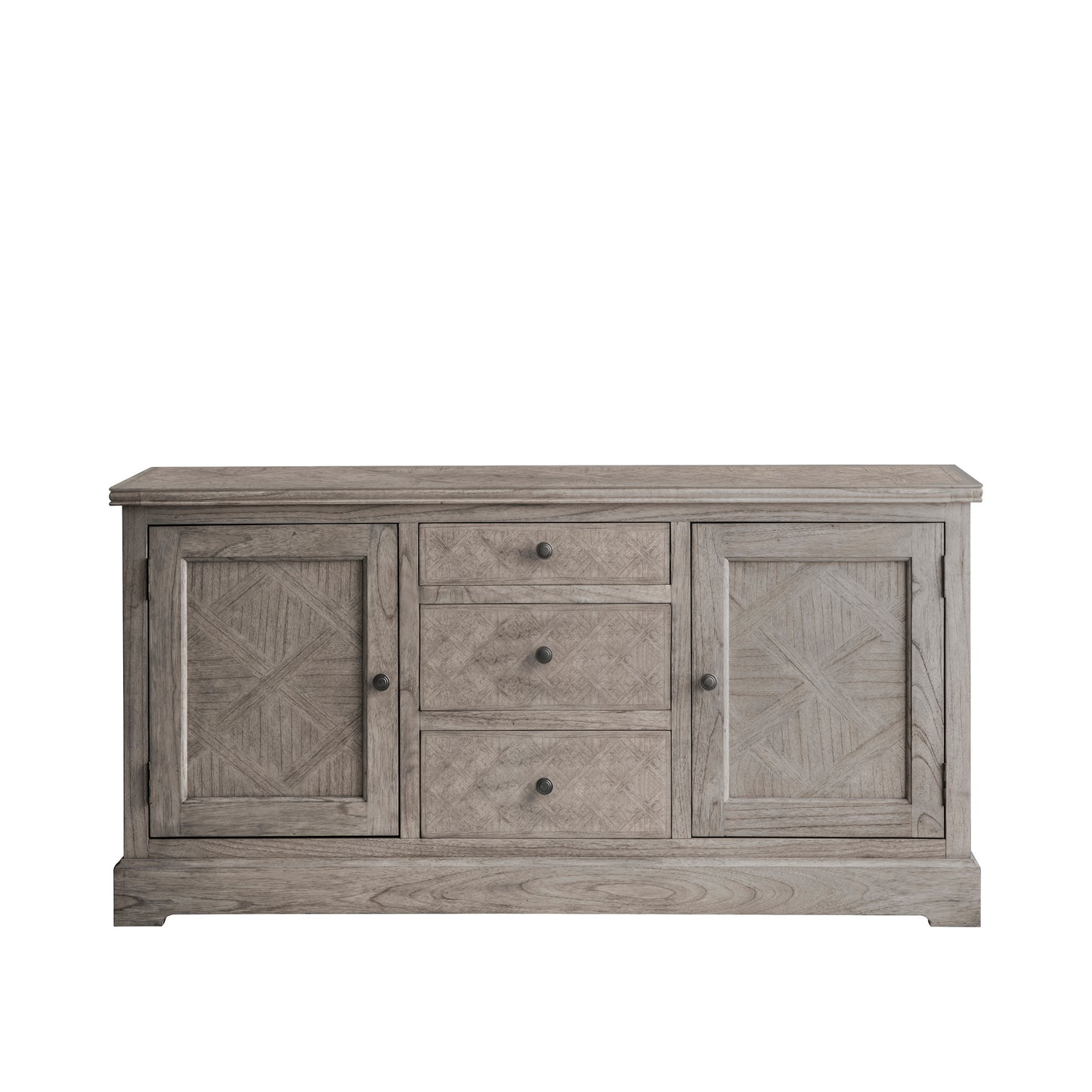 A Belsford 2 Door 3 Drawer Sideboard from Kikiathome.co.uk, offering home furniture with drawers and doors for interior decor.