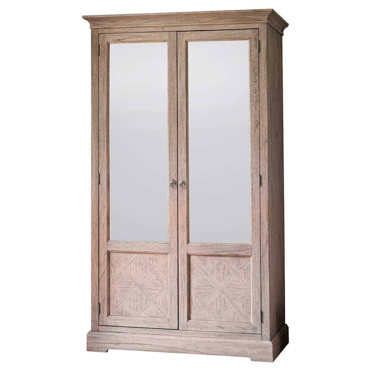 A Belsford 2 Mirror Door Wardrobe 1112x606x1950mm for interior decor.