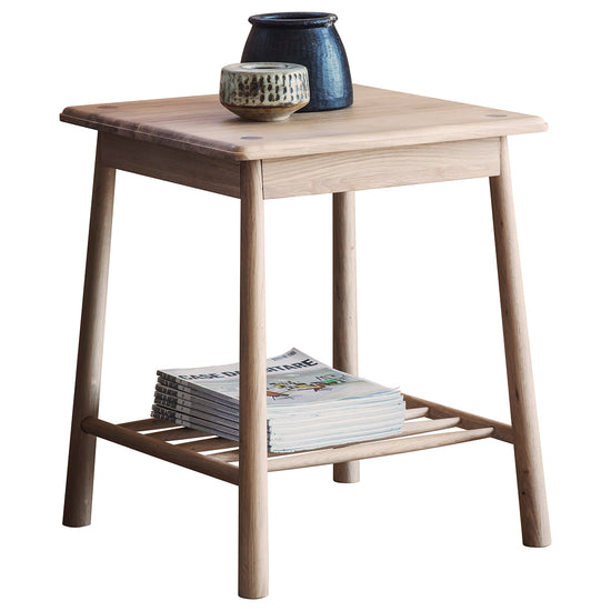 A Tigley Side Table 500x500x600mm for interior decor and home furniture from Kikiathome.co.uk.