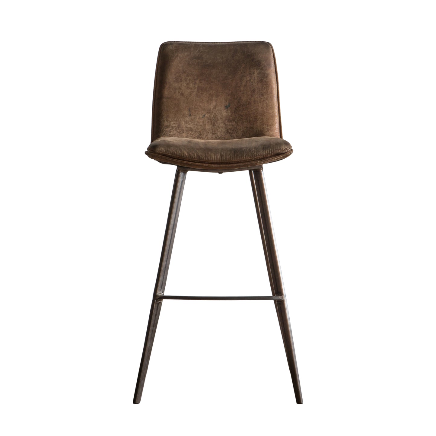 A Palmer Brown Stool (2pk) with metal legs for home furniture and interior decor from Kikiathome.co.uk.