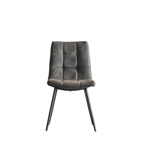 A Darwin Grey Chair (2pk) by Kikiathome.co.uk for interior decor.