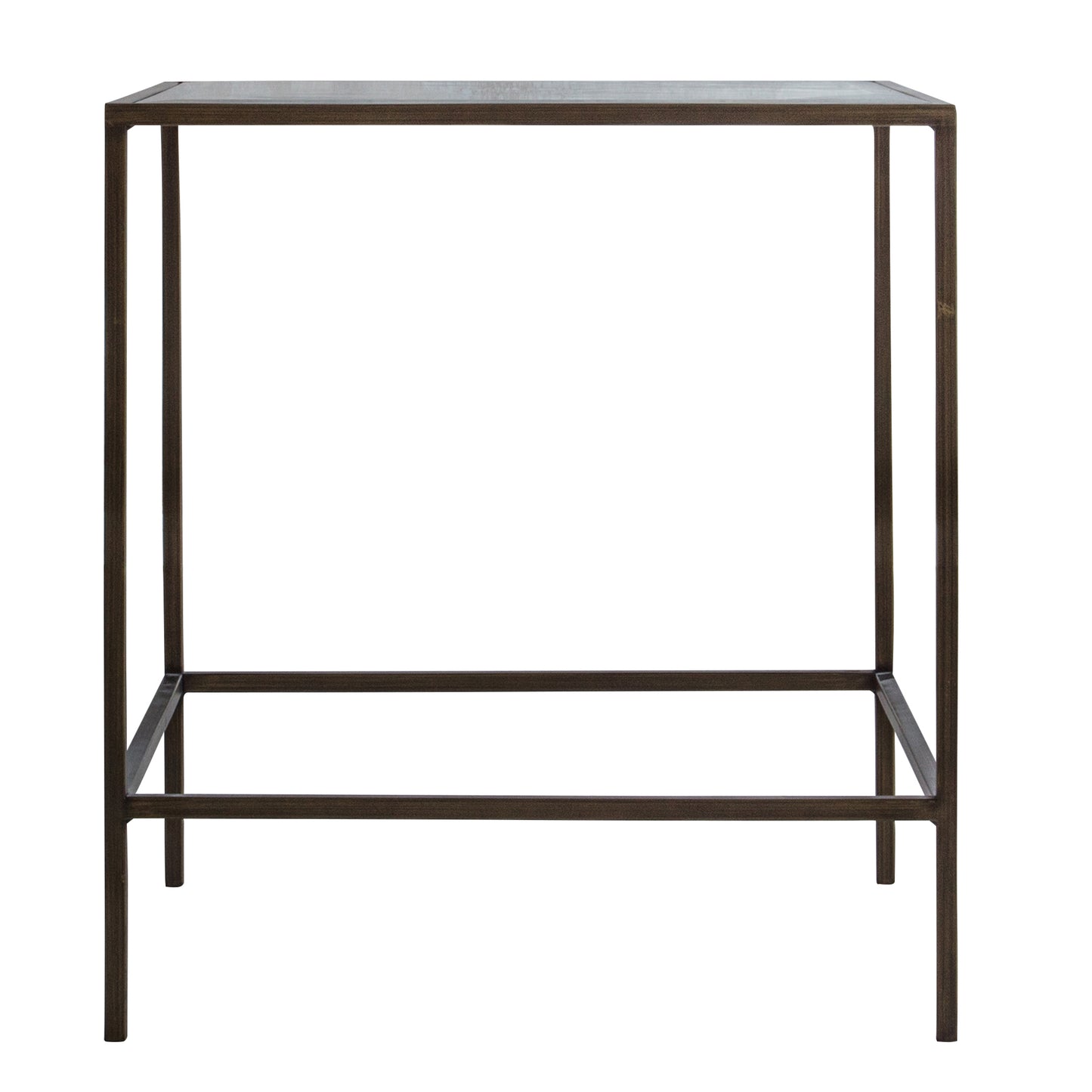 An Engleborne Side Table Bronze 500x500x550mm from Kikiathome.co.uk, perfect for interior decor.