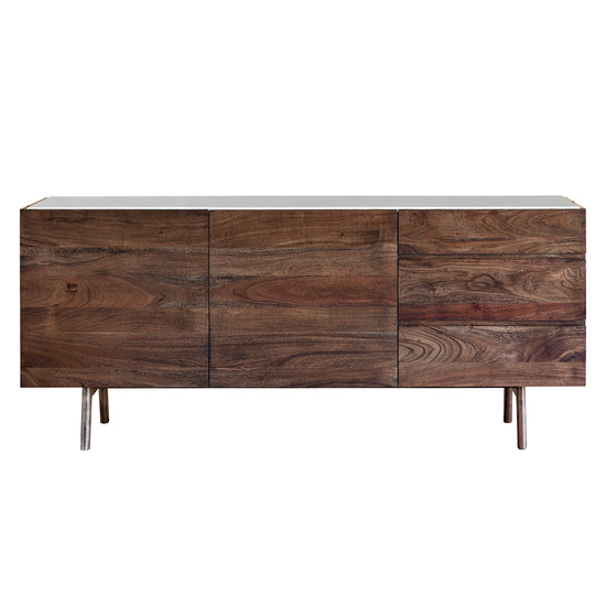 An Avonwick Sideboard 1650x450x700mm from Kikiathome.co.uk for home furniture with a marble top.