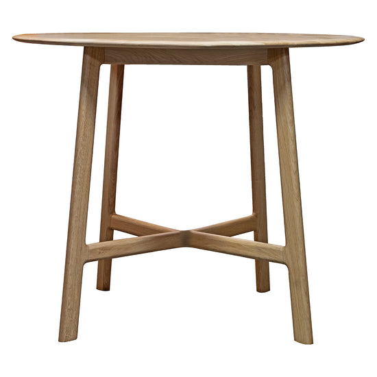 Load image into Gallery viewer, A Home furniture Dining Table with a wooden base by Kikiathome.co.uk for Interior decor.
