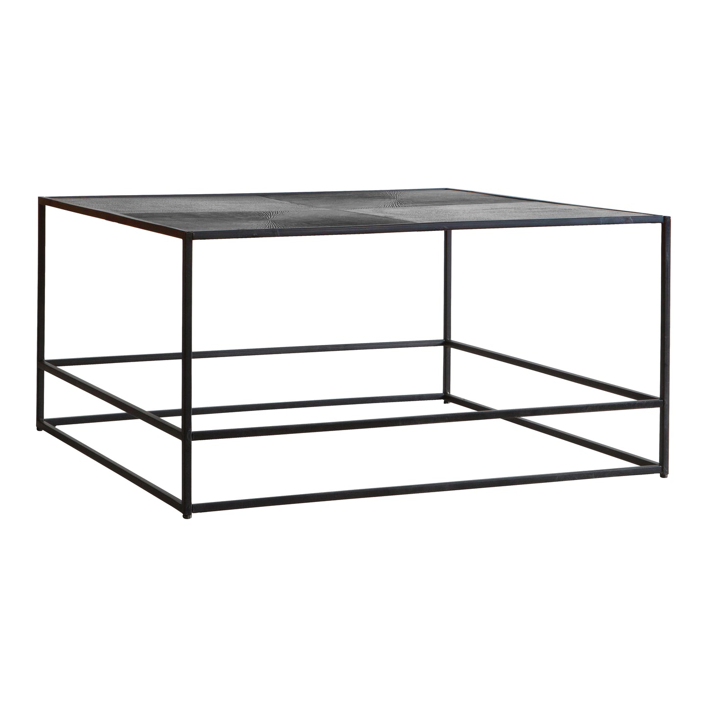 A Bigbury Coffee Table Antique Silver 800x800x410mm by Kikiathome.co.uk for home interior decor.