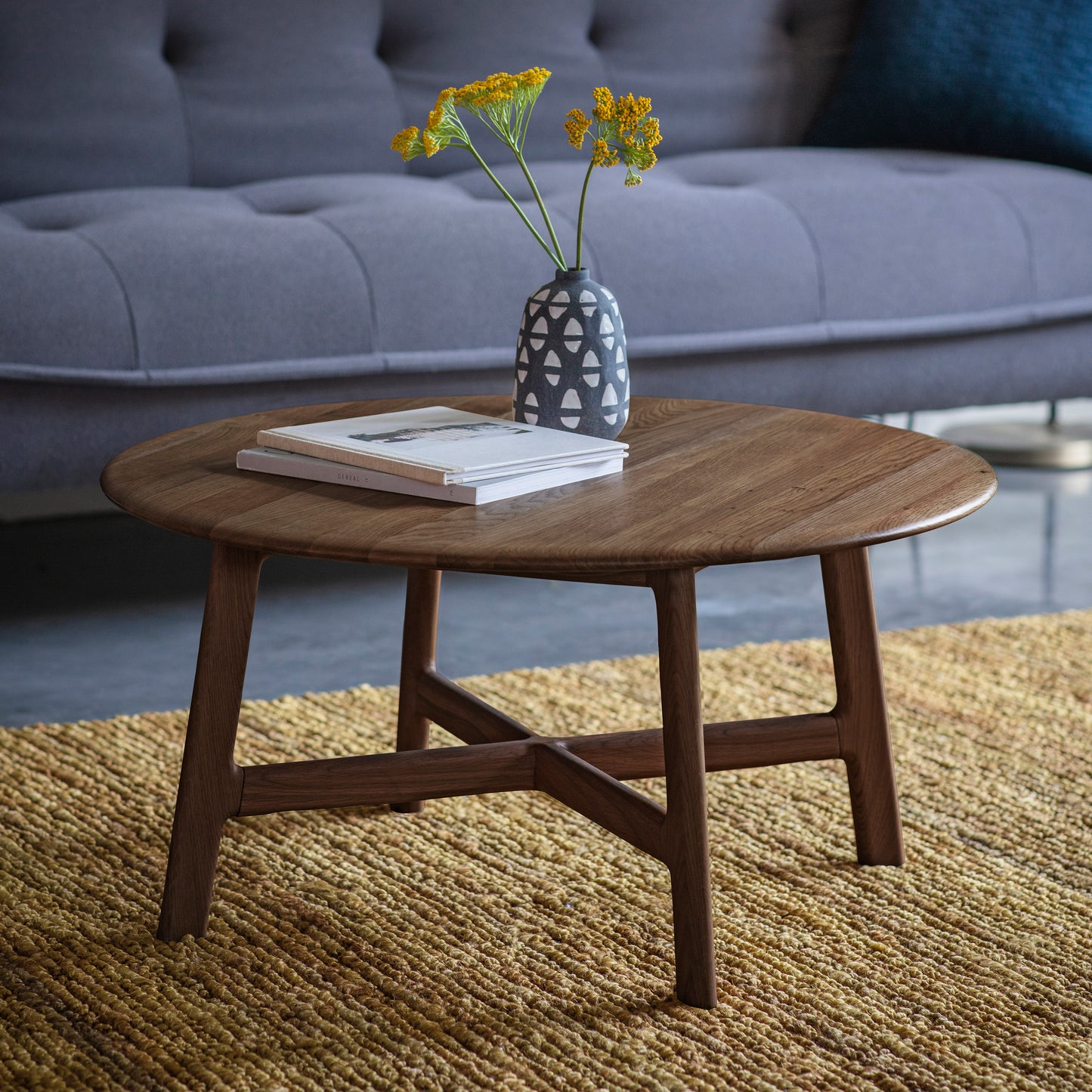 A Walnut Coffee Table from Kikiathome.co.uk, complementing home furniture and interior décor.