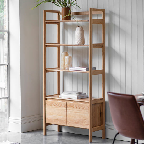 A Dairy Open Display 800x350x1725mm bookcase from Kikiathome.co.uk, adding interior decor to the living room.