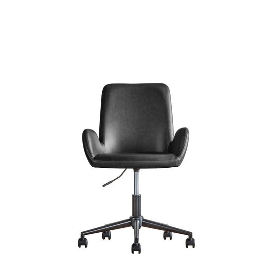 Load image into Gallery viewer, A Noss Swivel Chair Charcoal by Kikiathome.co.uk for home furniture and interior decor.
