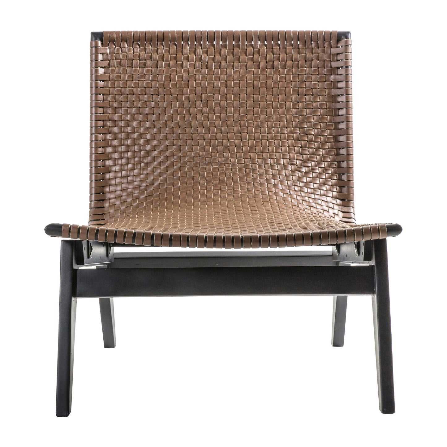 A Seville Lounge Chair Brown Leather by Kikiathome.co.uk for home interior decor.