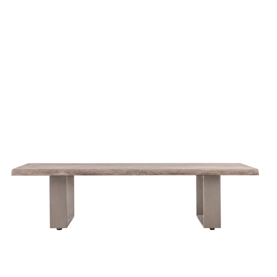 Load image into Gallery viewer, A 1400x850x350mm Southpool coffee table with a wooden top, suitable for home furniture and interior decor.
