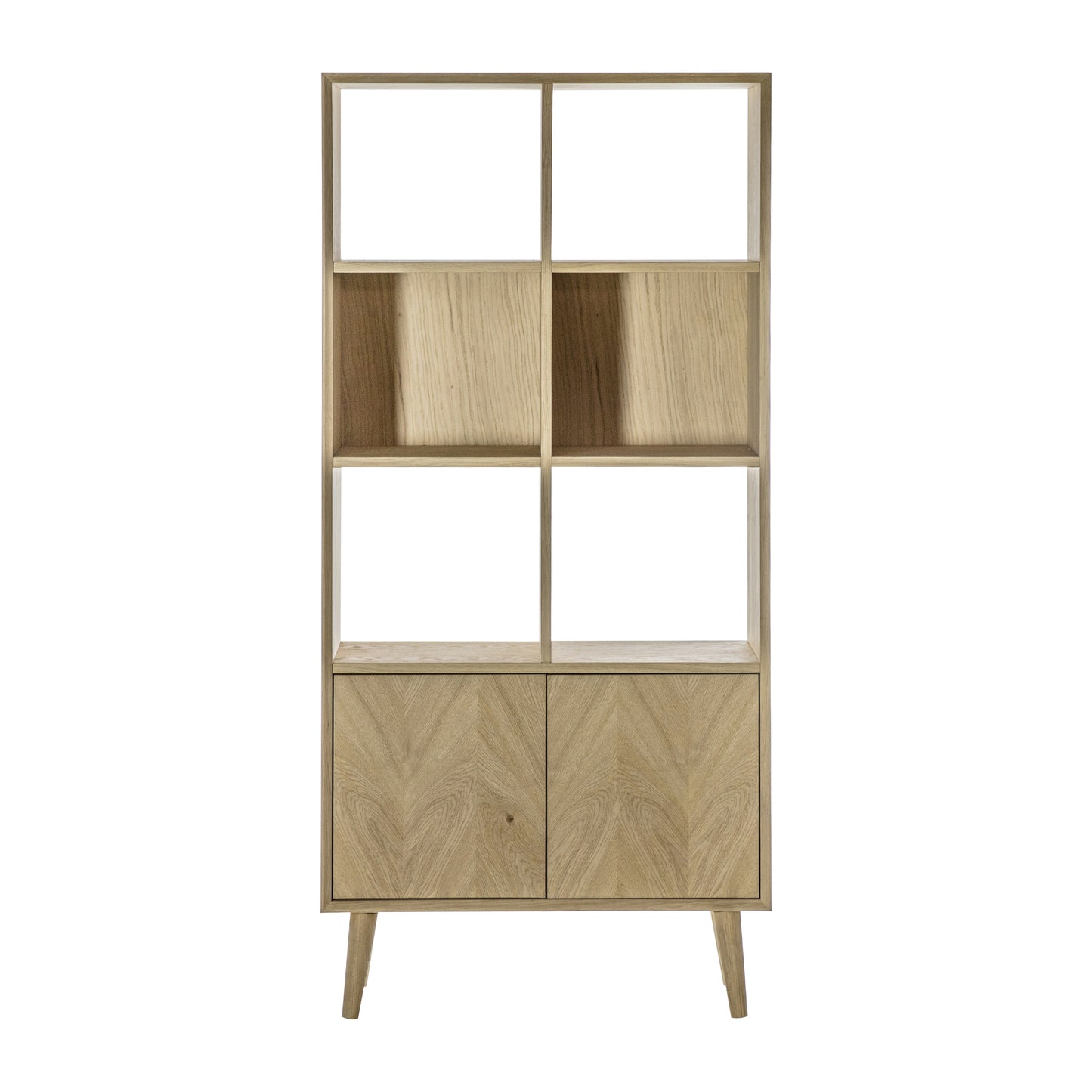 A Tristford 2 Door Open Display bookcase from Kikiathome.co.uk, perfect for interior decor and home furniture needs.