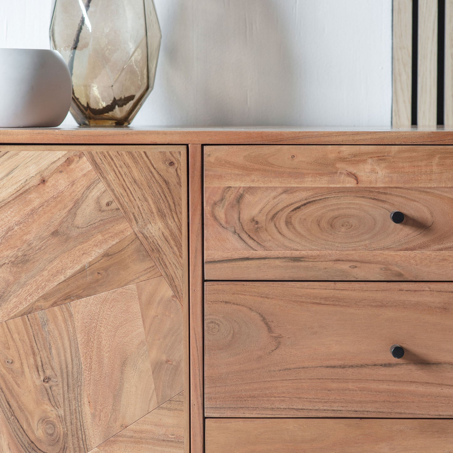 A stylish Ashbury 2 Door 3 Drawer Sideboard, perfect for home furniture and interior decor.