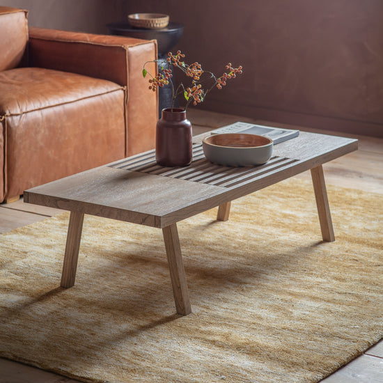 An Alvington coffee table from Kikiathome.co.uk as interior decor in a living room.
