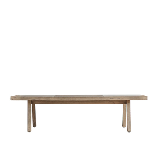 An Alvington Coffee Table with wooden top and legs, perfect for interior decor and home furniture at Kikiathome.co.uk.