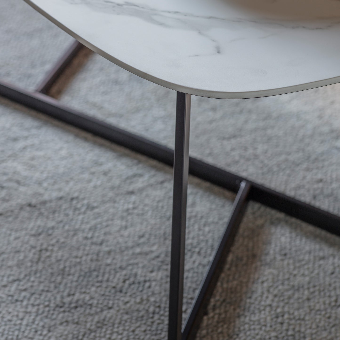 A Finsbury Coffee Table with metal legs from Kikiathome.co.uk, perfect for home furniture and interior decor.