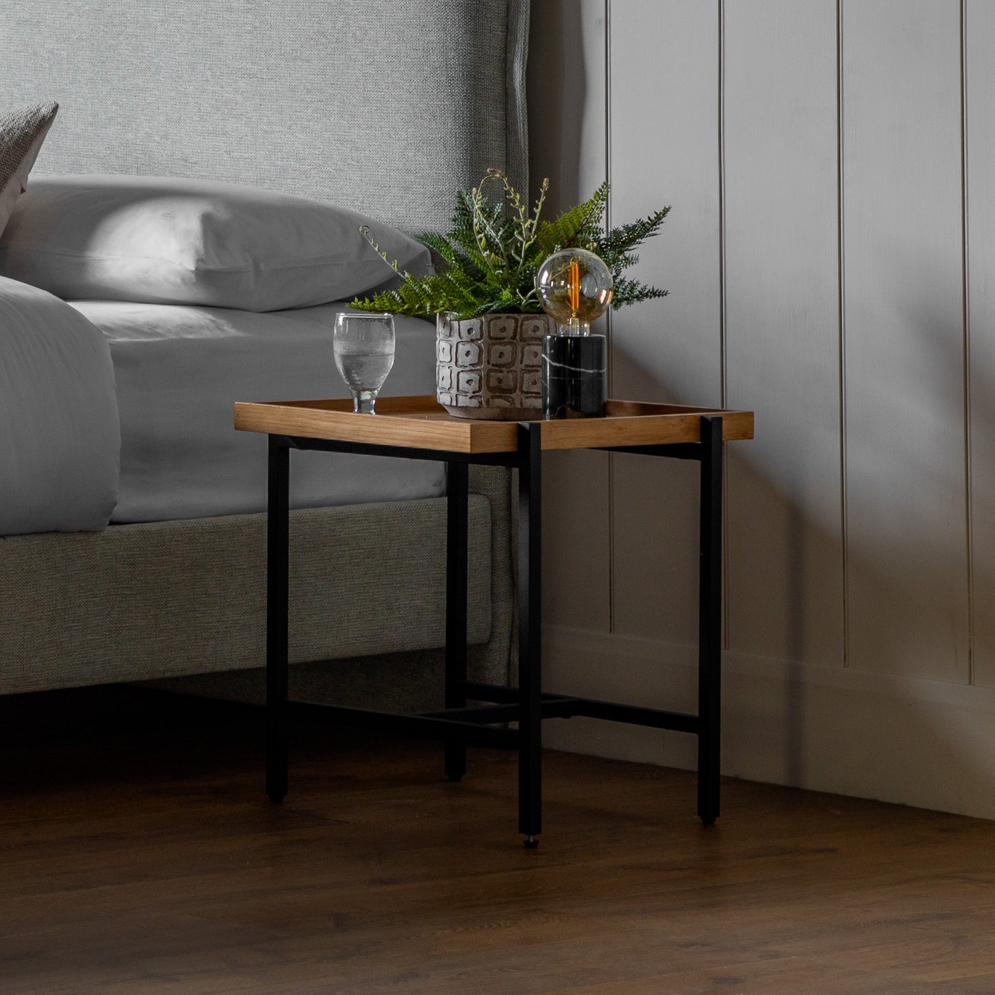A Torrington Side Table 460x500x500mm from Kikiathome.co.uk, perfect for interior decor.