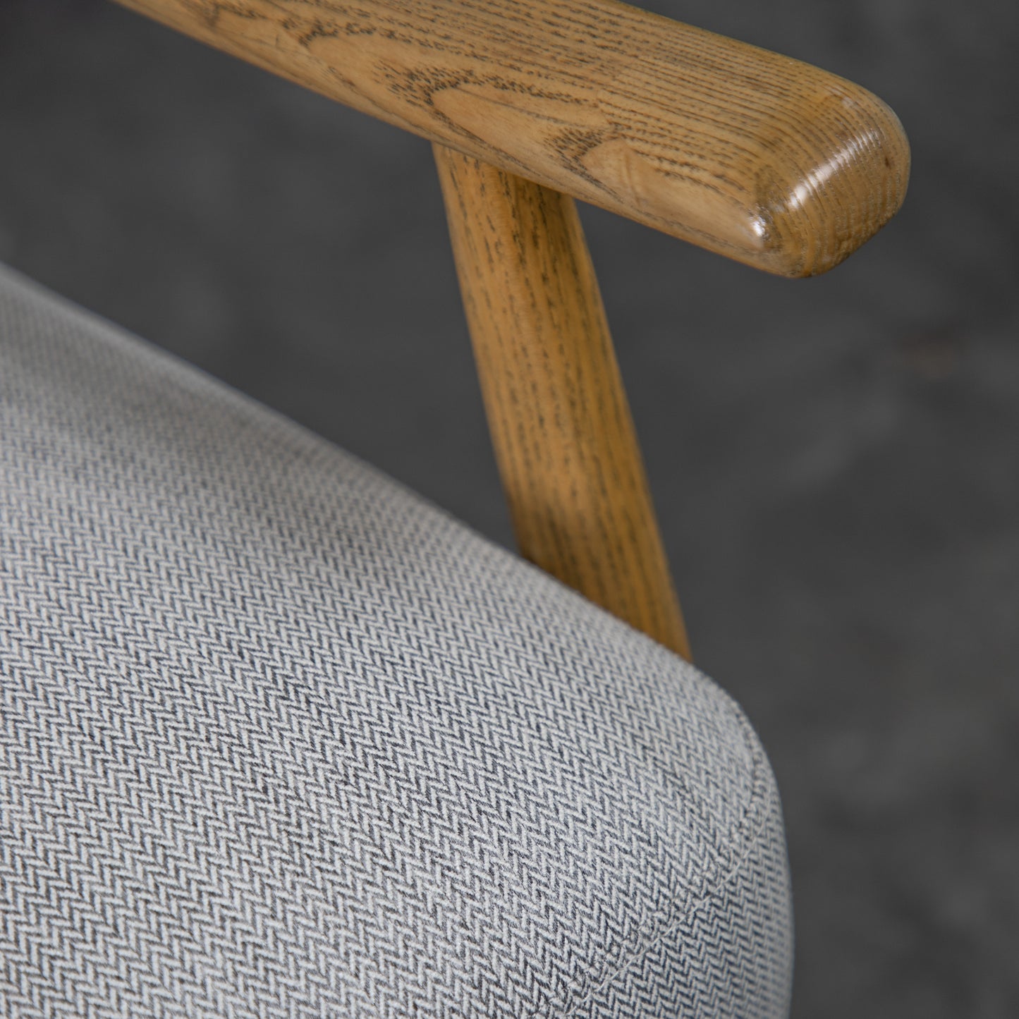 A close-up of a Reliant 2 Seater Sofa Dark Natural Linen for home furniture.