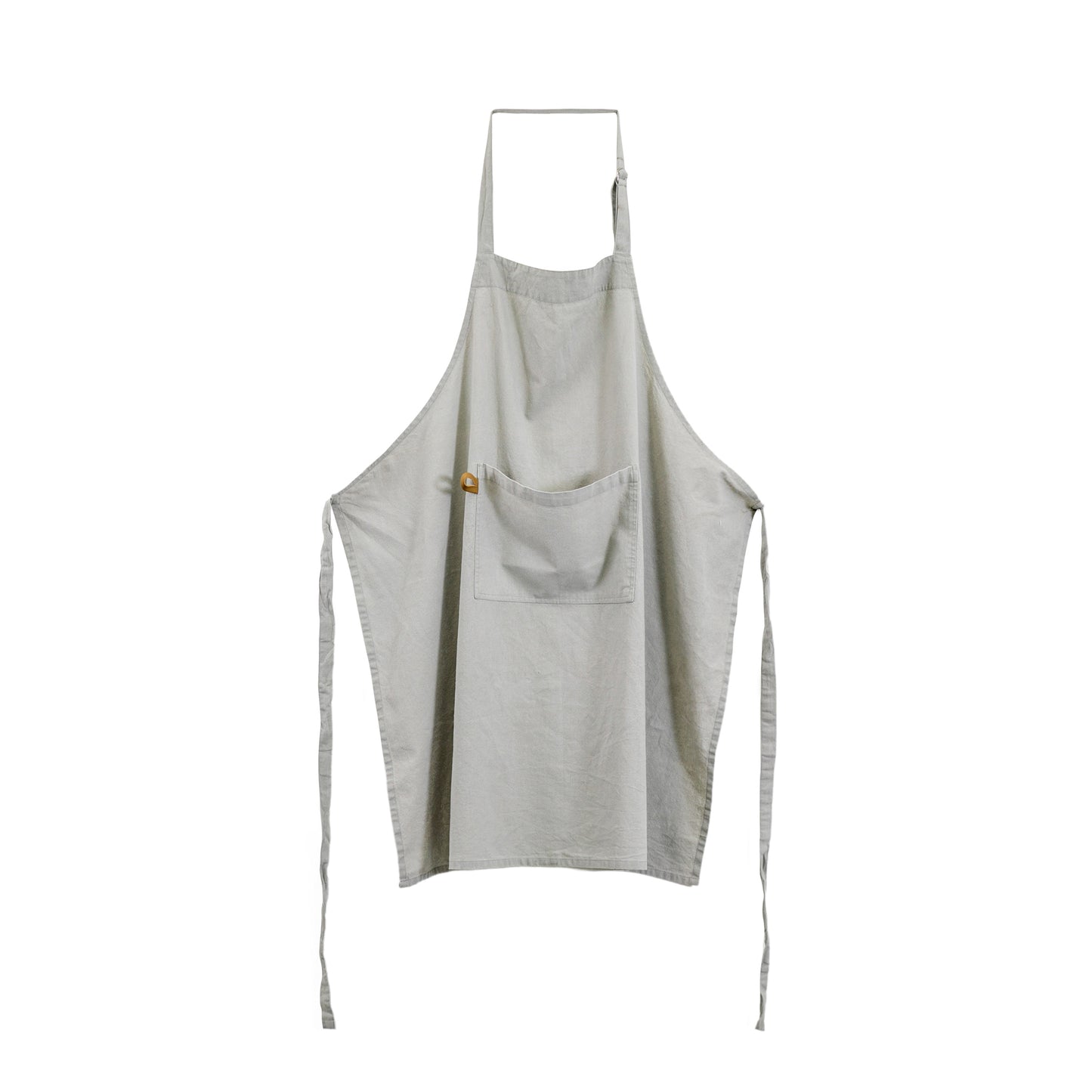 Load image into Gallery viewer, A Stonewashed Apron Grey 850x900mm from Kikiathome.co.uk, perfect for interior decor.
