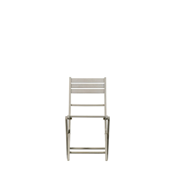 Load image into Gallery viewer, A Chillington Folding Chair Whitewash (2pk) for interior decor.
