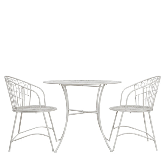 A Home furniture bistro set by Kikiathome.co.uk on a white background.