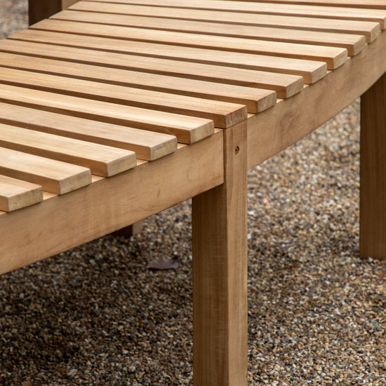 The Ottery Bench from Kikiathome.co.uk is a wooden piece of home furniture.